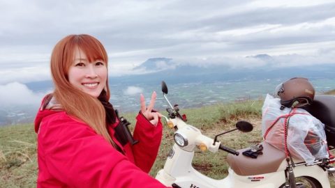 バイク大国・ベトナムへ行くぞ～！の前に練習で熊本へ【39歳女芸人・橋爪ヨウコのスーパーカブ110の旅VOL.1】