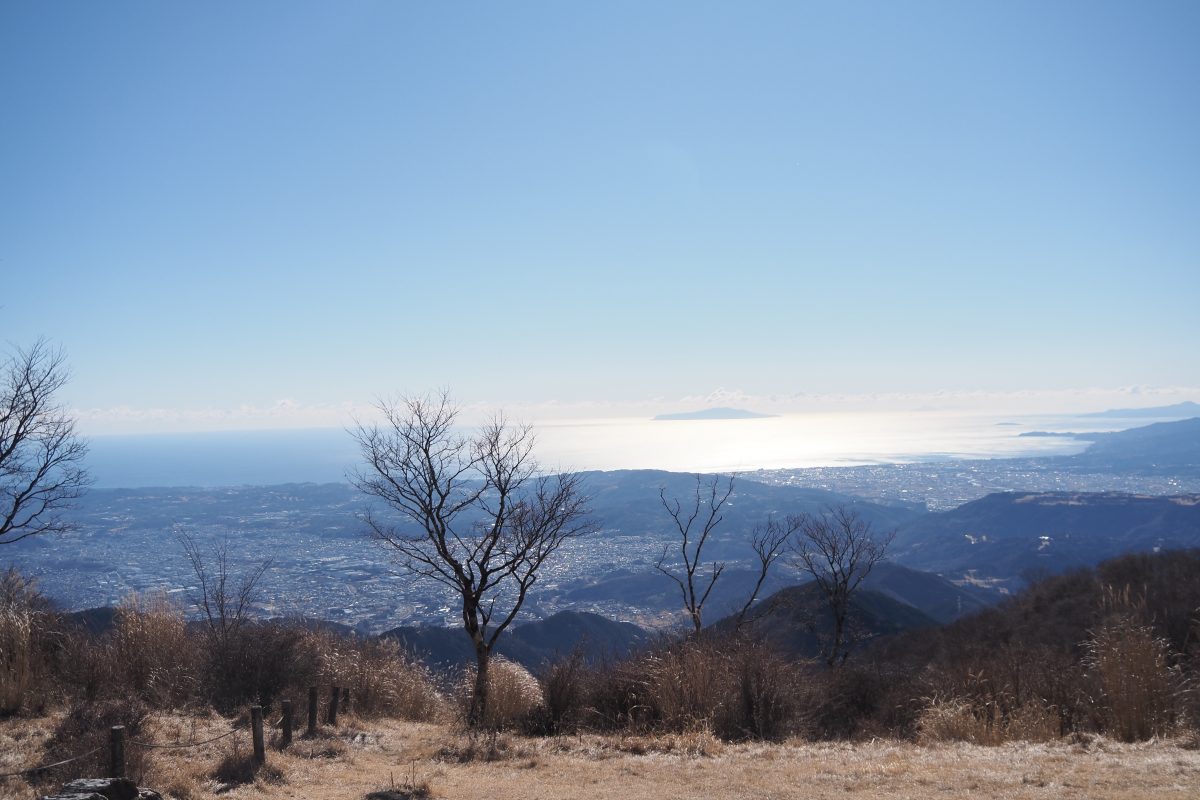 鍋割山山頂