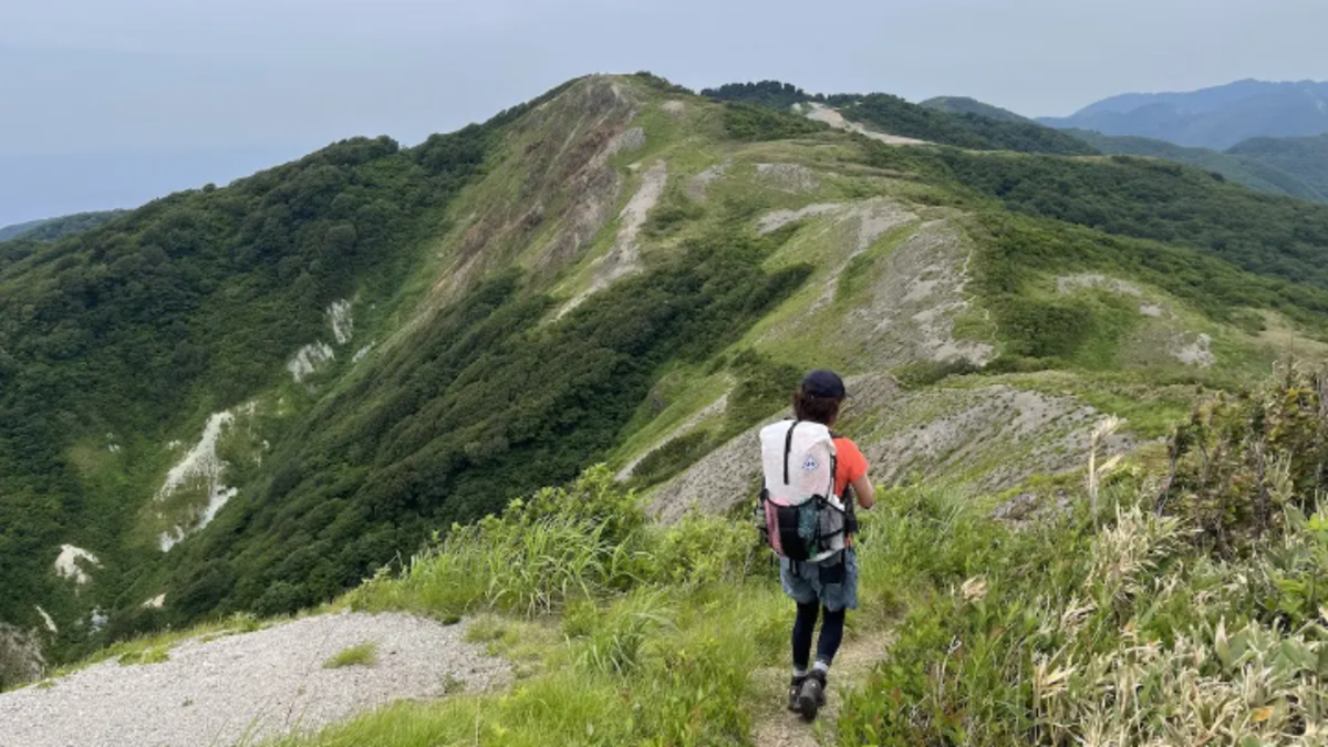 佐渡島　尾根歩き