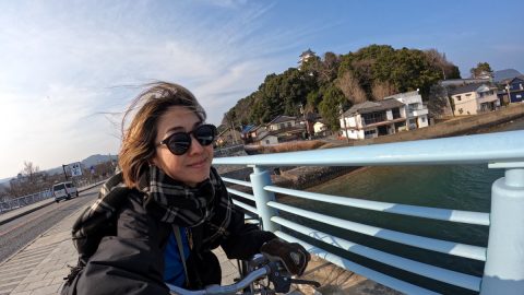 旅エッセイスト・国井律子のひとり旅をご紹介。レンタサイクルで佐賀県唐津をぐるりと散策